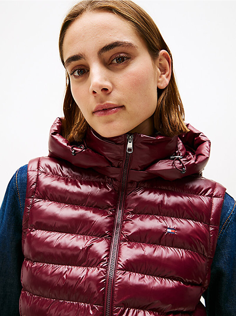 Kadın LW Padded Slim Yelek Kırmızı WW0WW47352XIH