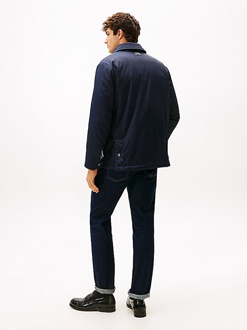 Erkek Naylon Hunting Ceket Lacivert MW0MW40775DW5