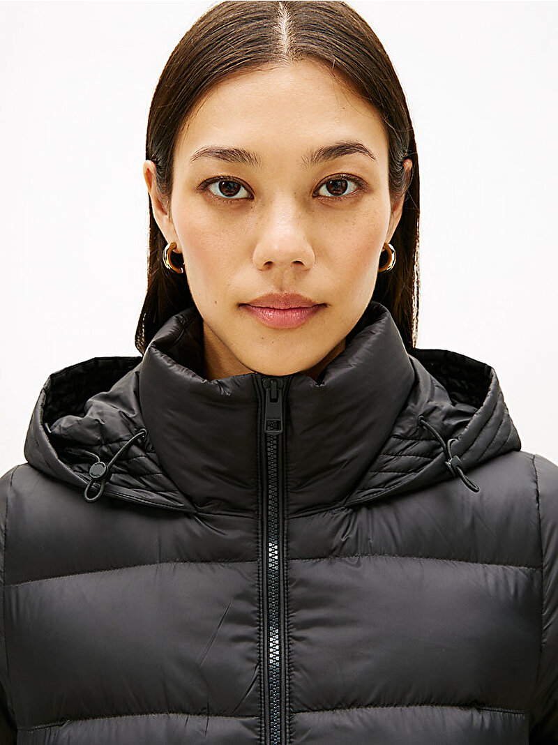 Kadın Down Casual Ceket Siyah WW0WW43581BDS