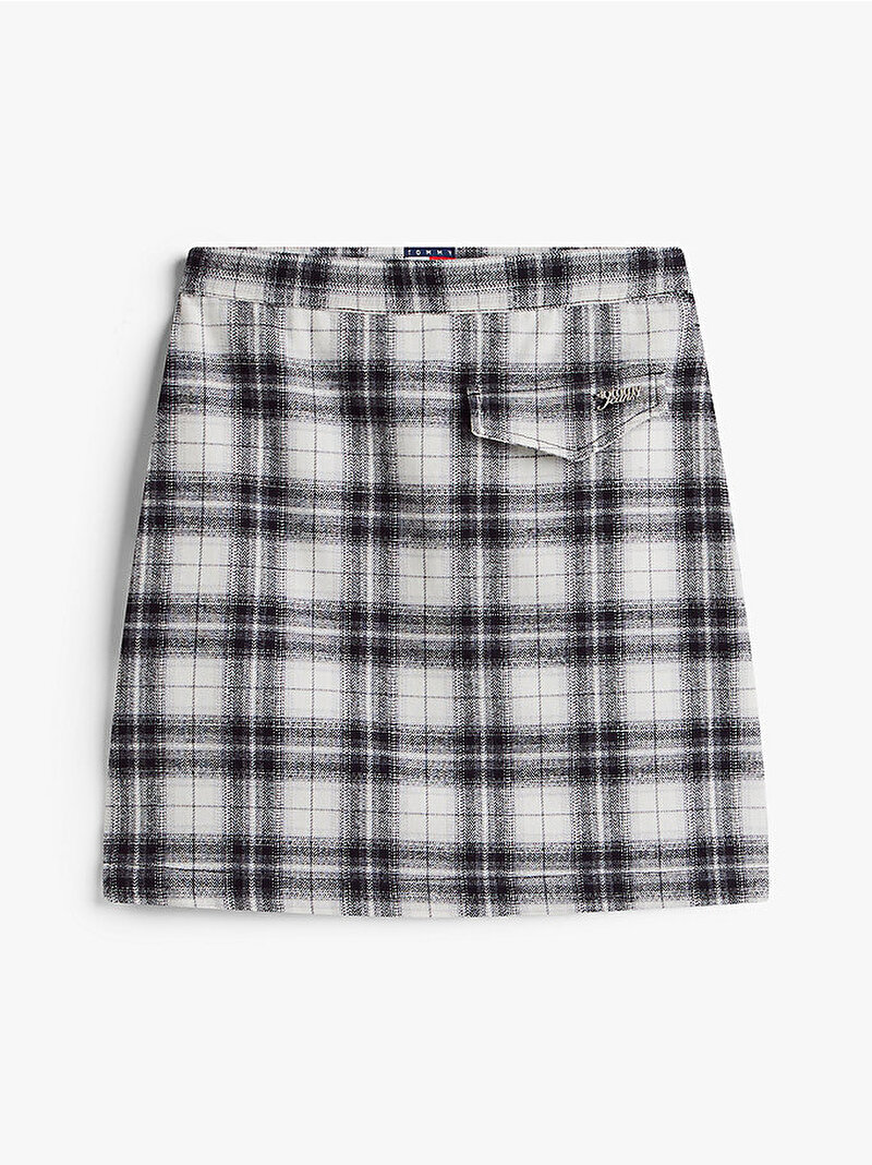 Kadın TJW Mini Etek Ekru DW0DW21461YBL