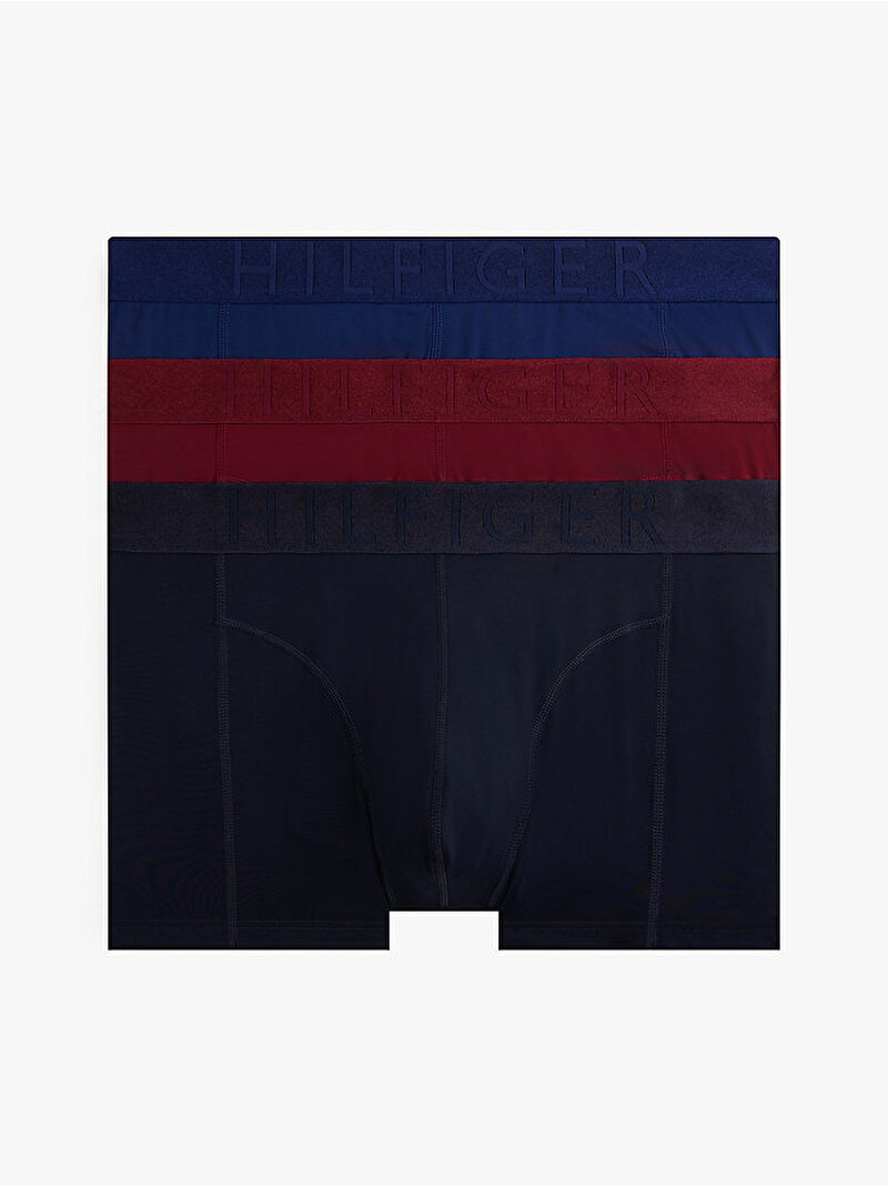 Erkek 3'lü Paket Metallic Trunk Boxer Seti Çok renkli UM0UM036930VF