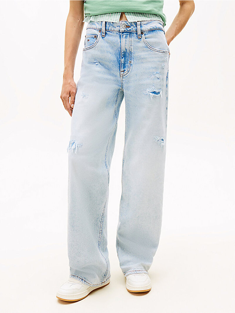 Kadın Mia Mr Relaxed Jean Pantolon Mavi  DW0DW221391AB