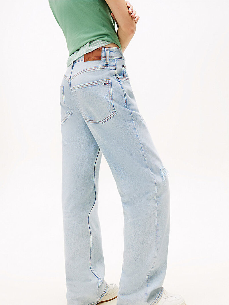 Kadın Mia Mr Relaxed Jean Pantolon Mavi  DW0DW221391AB