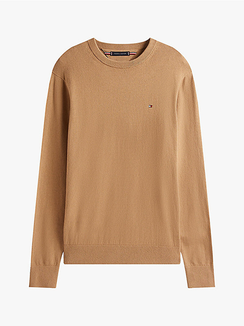 Erkek Pima Org Cashmere Kazak Bej  MW0MW28046GV7