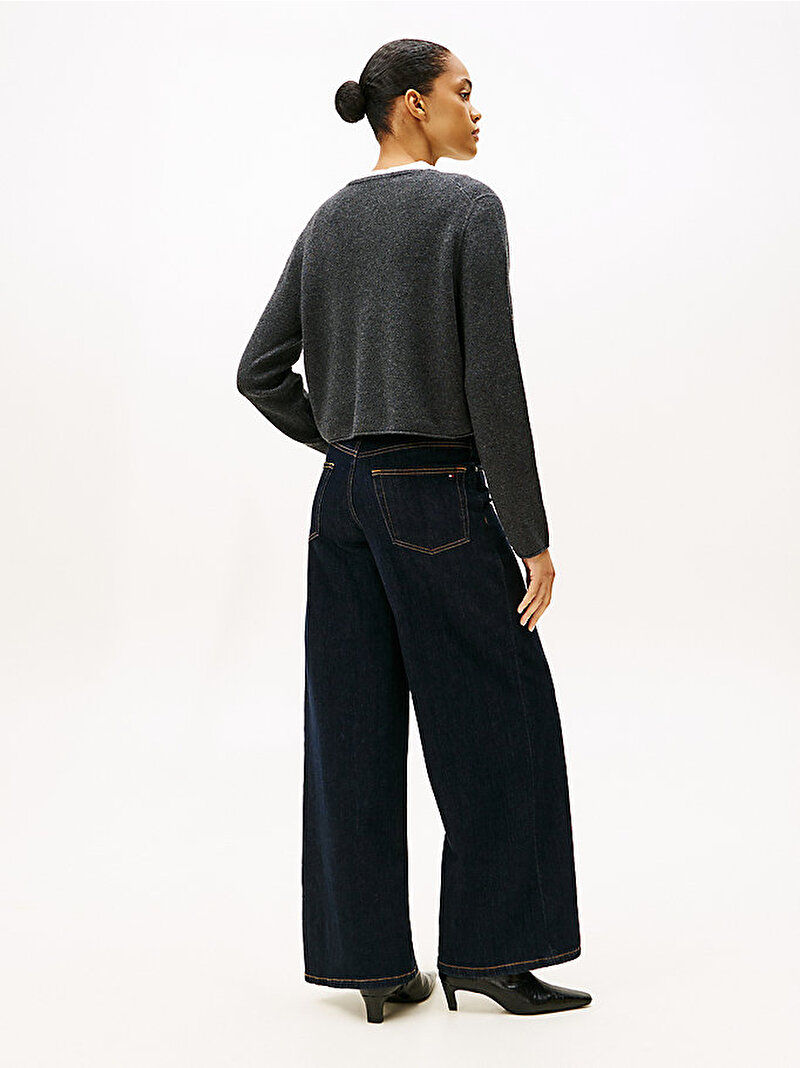 Kadın Soft Wool Lady Hırka Gri WW0WW46441P4E