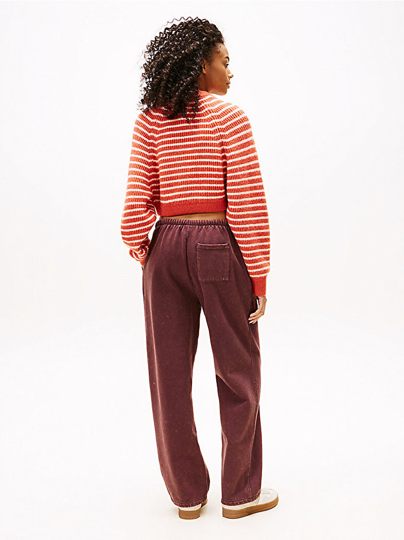 Kadın TJW Crop Badge Kazak Turuncu DW0DW21677SCU