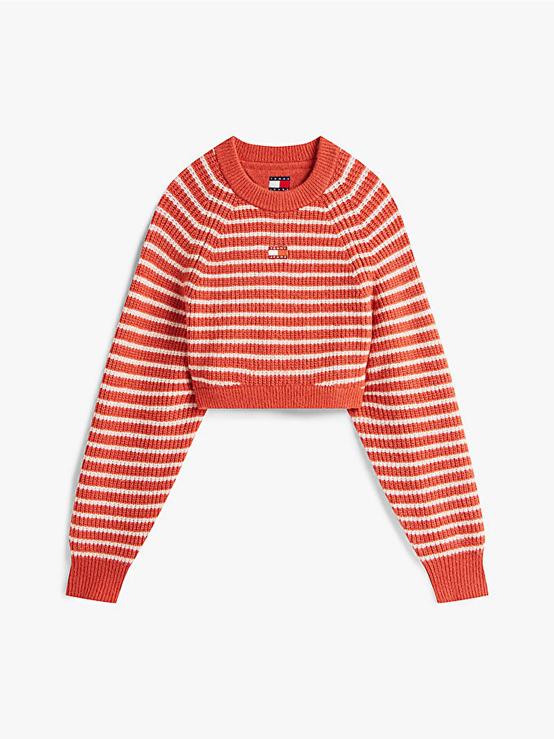 Kadın TJW Crop Badge Kazak Turuncu DW0DW21677SCU