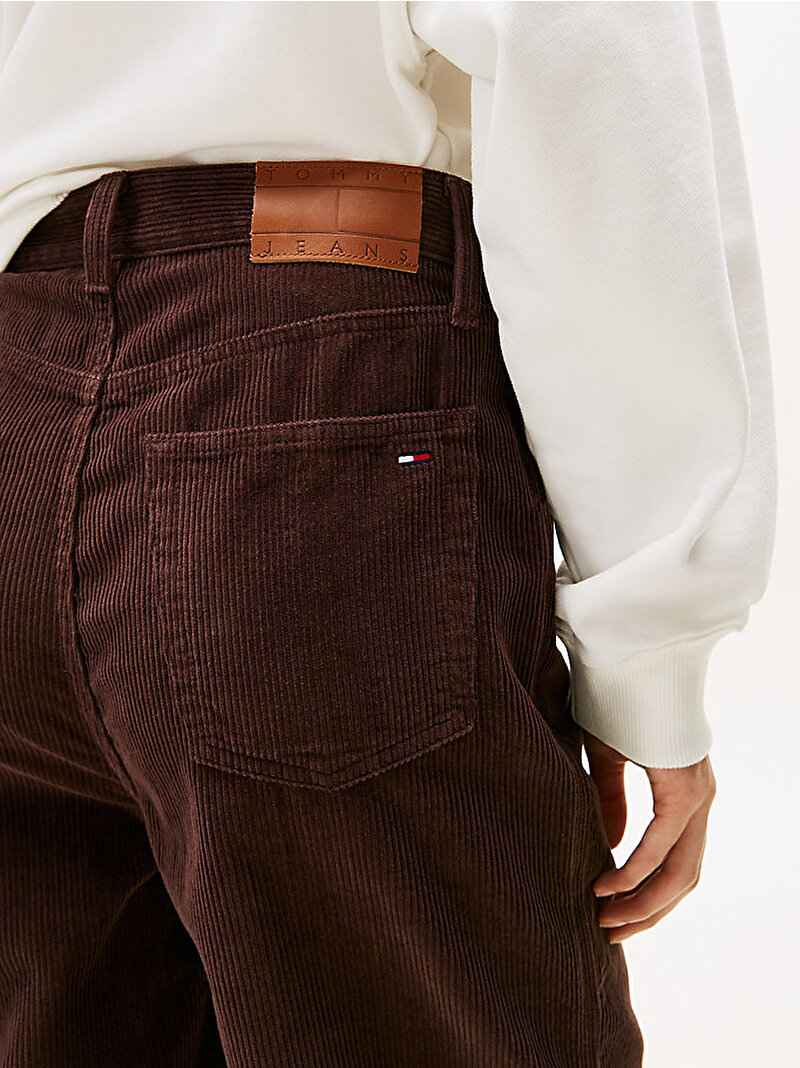 Kadın TJW Claire Wide Pantolon Kahverengi DW0DW21700GS7