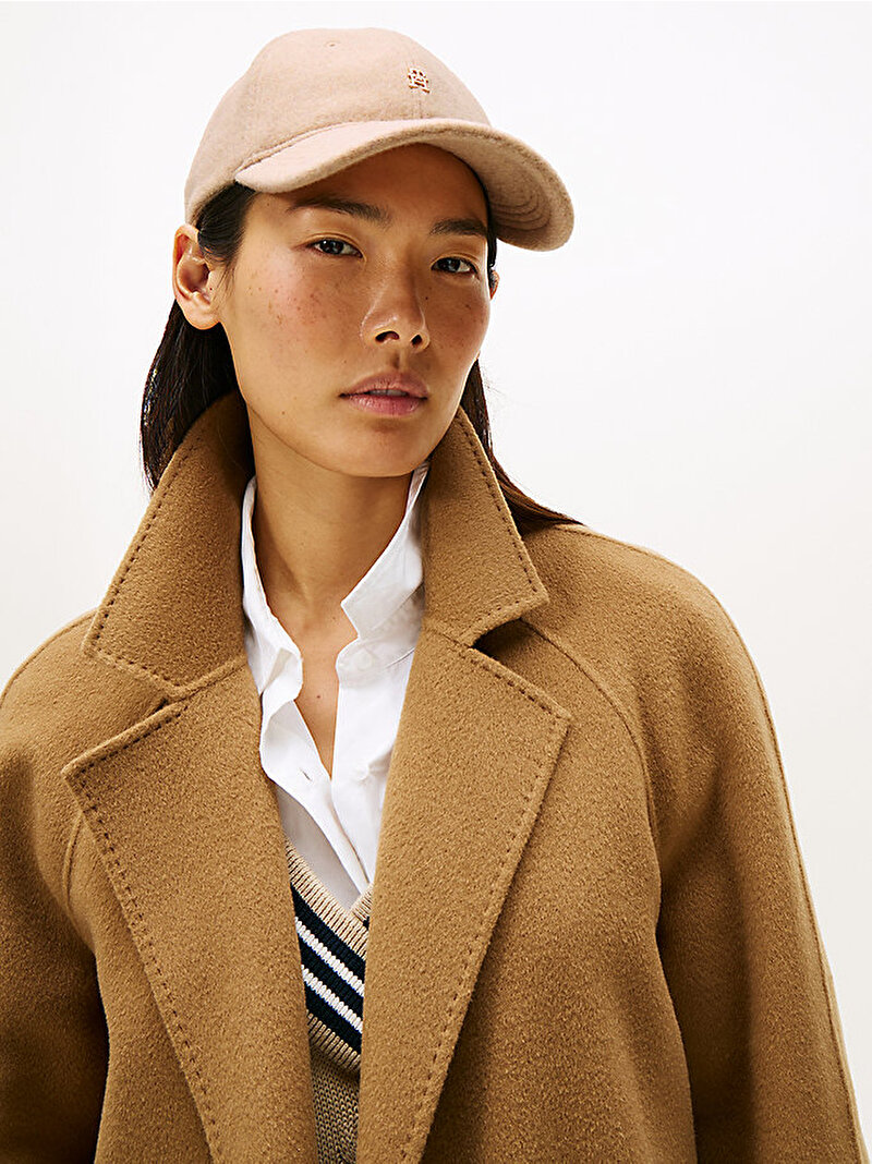 Kadın TH Elevated Chic Şapka Bej  AW0AW17773RBT