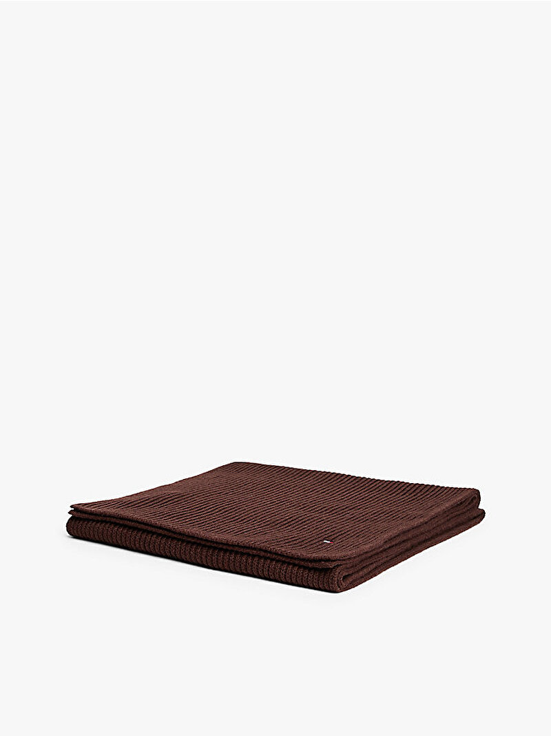 Erkek TH Flag Pima Cotton Atkı Kahverengi AM0AM12847GSZ