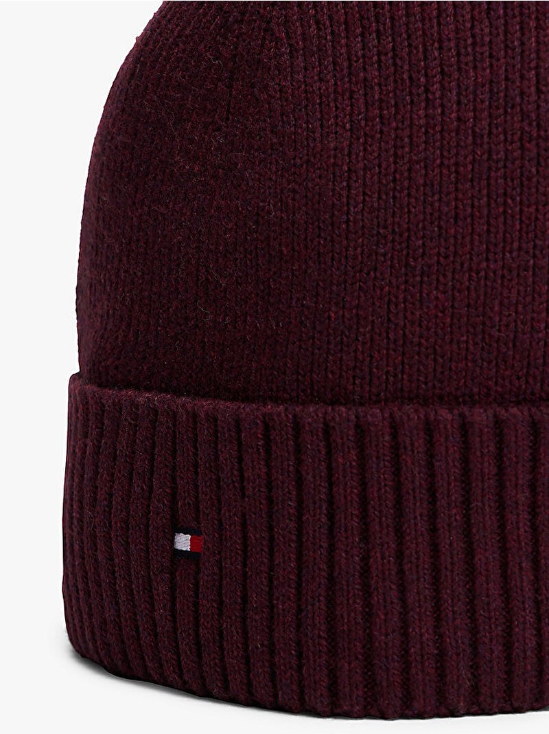 Erkek TH Flag Pima Bere Kırmızı AM0AM127960KA