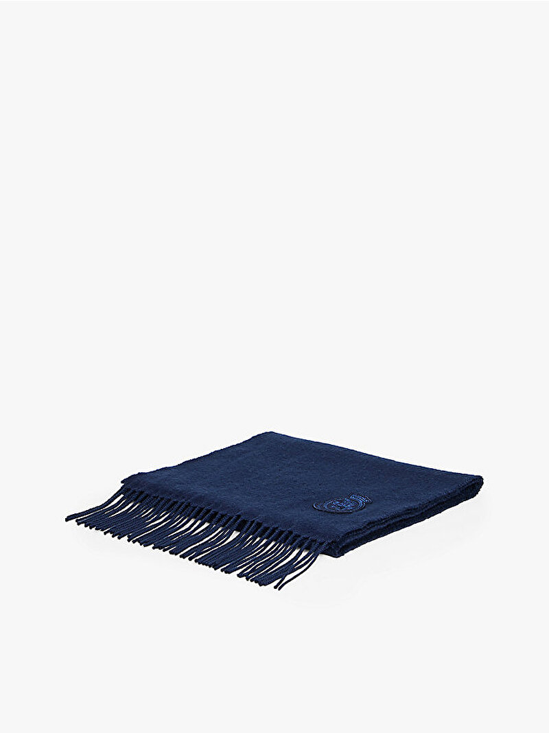 Erkek TH Crest Wool Atkı Lacivert AM0AM13789C7G