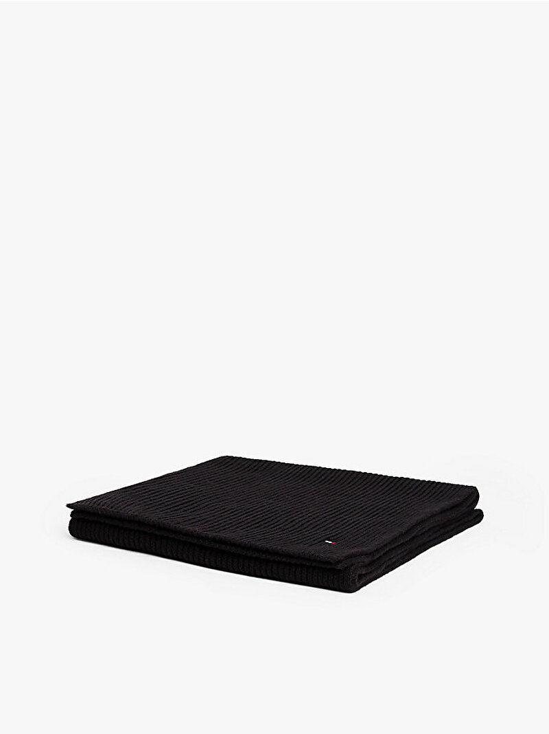 Erkek TH Flag Pima Cotton Atkı Siyah AM0AM12847BDS