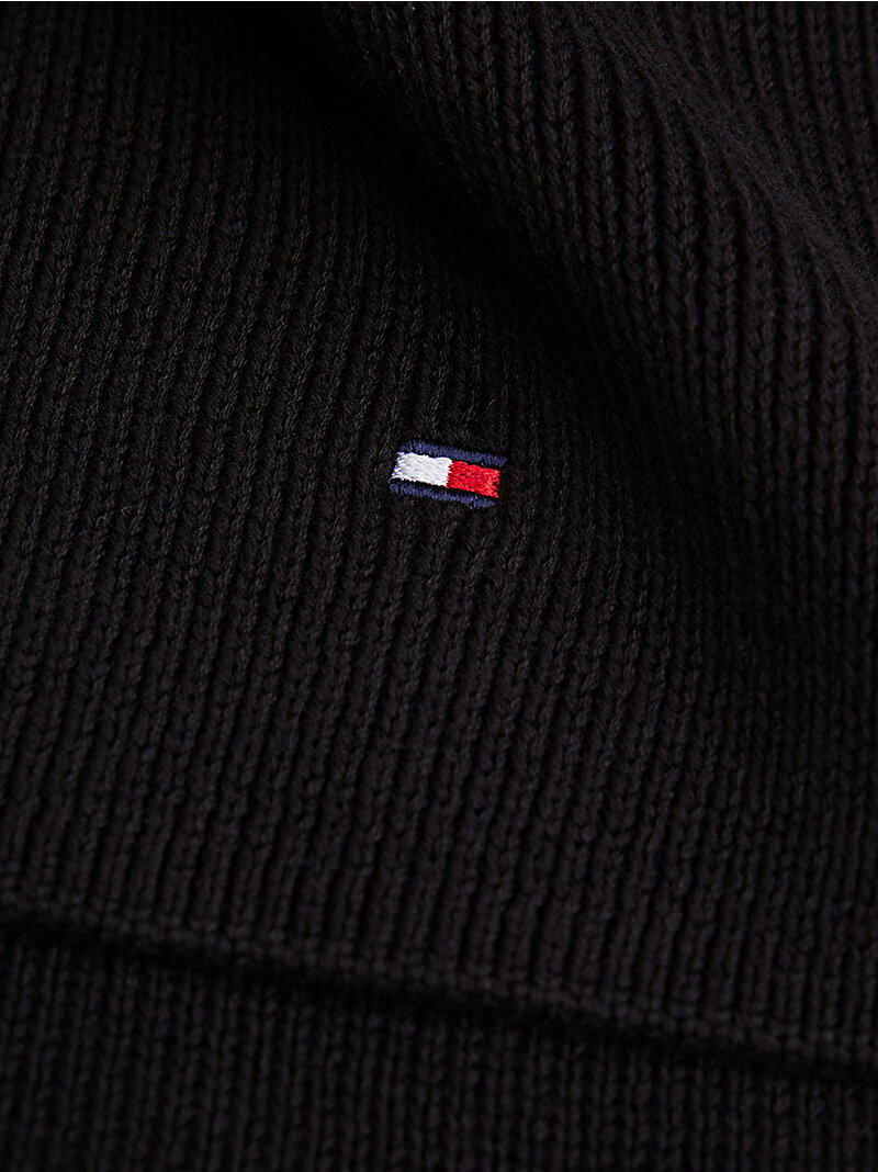 Çocuk Unisex Small Flag Atkı Siyah AU0AU01566BDS