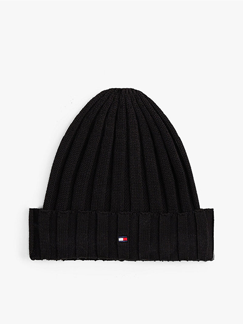 Çocuk Unisex Small Flag Bere Siyah AU0AU02004BDS