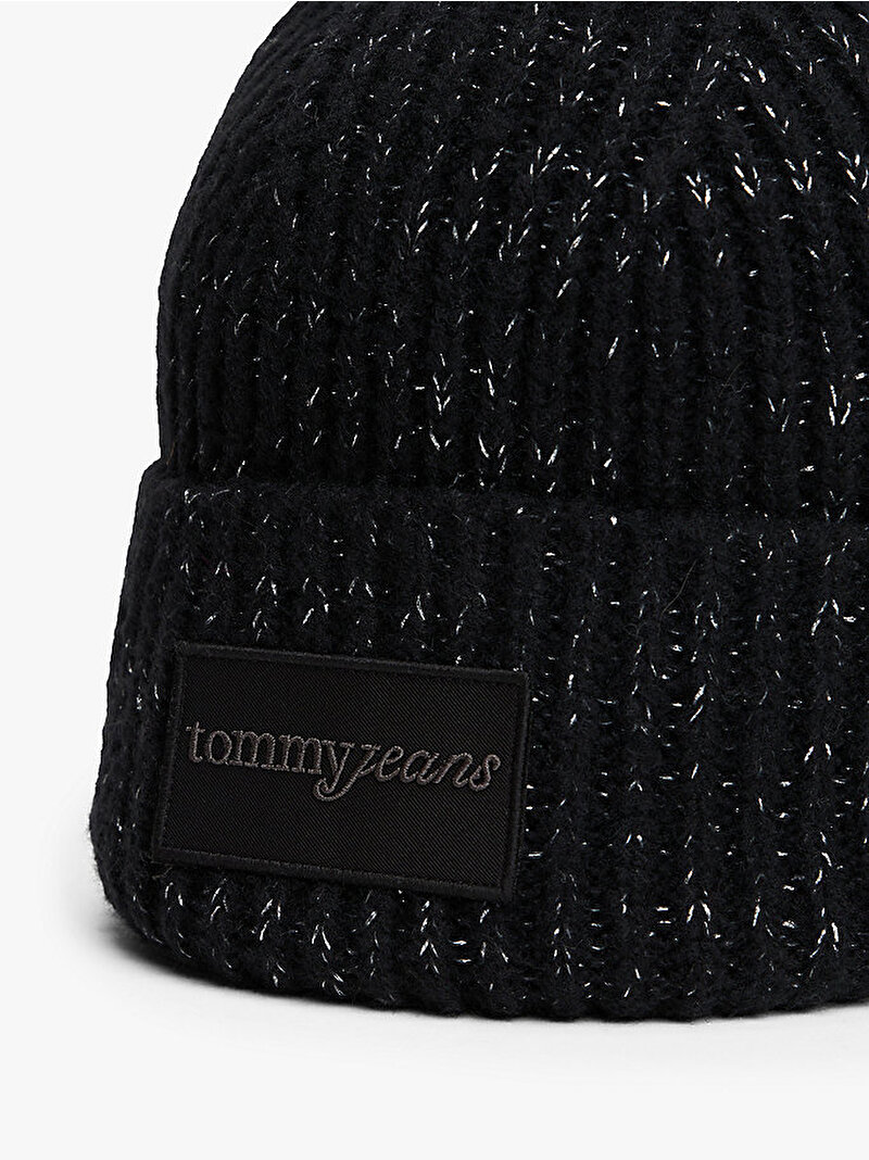 Kadın TJW Glitter Bere Siyah AW0AW17984BDS