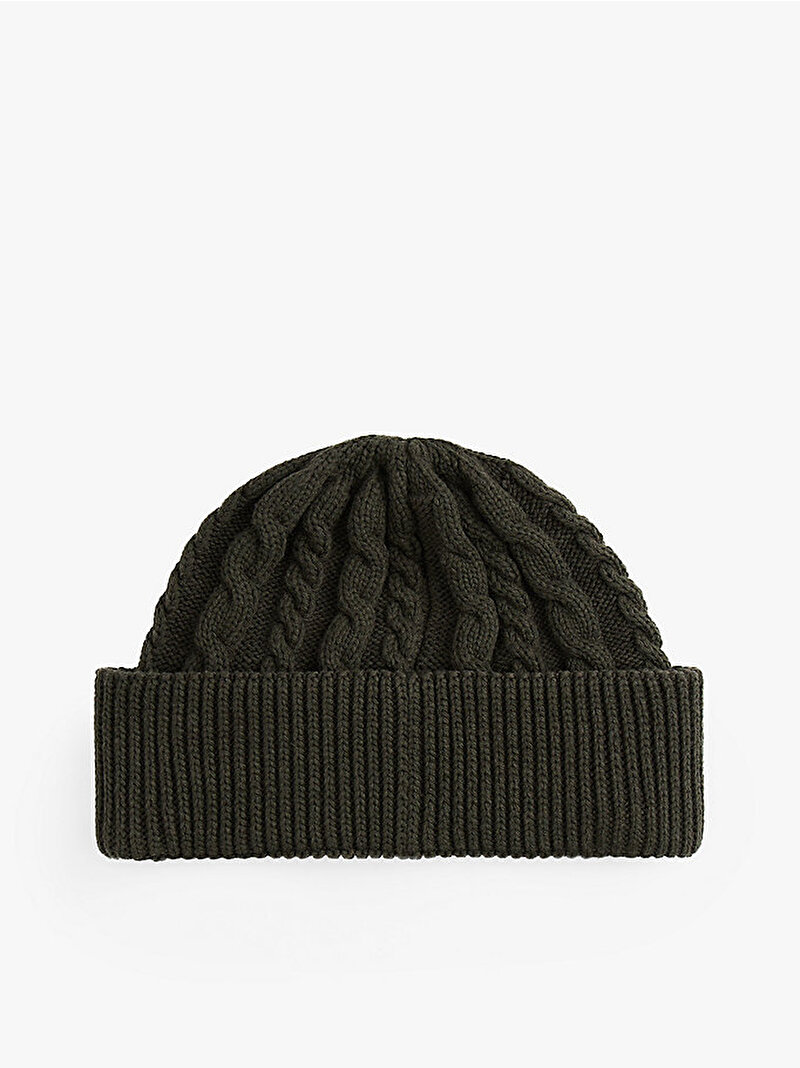 Erkek TJM Heritage Cable Bere Yeşil AM0AM13670MRH