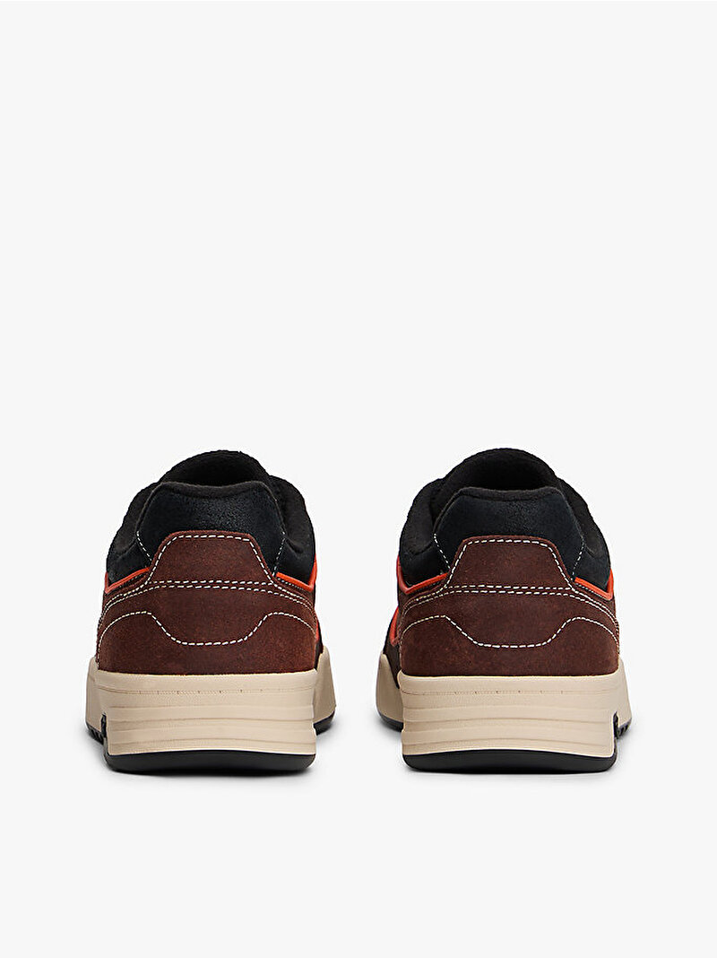 Erkek TJM Cupsole Leather Sneaker Kahverengi EM0EM01611GT1