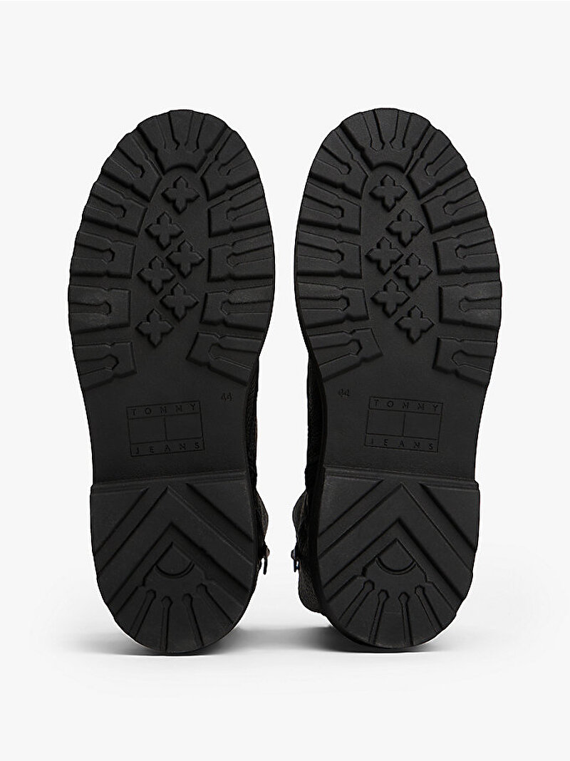 Erkek TJM Lace Up Tumbled Bot Siyah EM0EM01631BDS