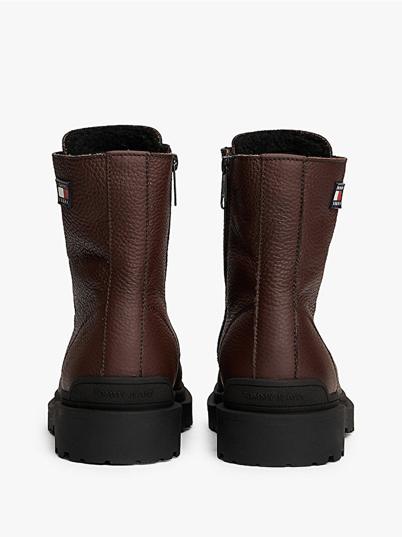 Erkek TJM Lace Up Tumbled Bot Kahverengi EM0EM01631GV0