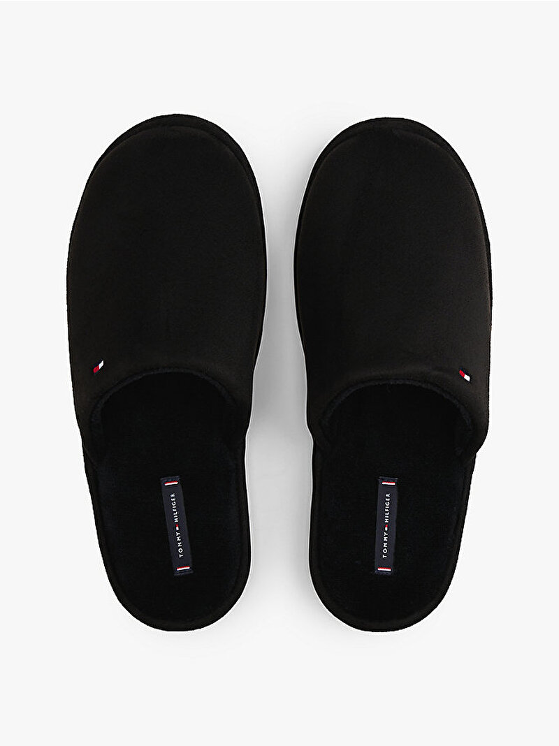 Erkek Core Hilfiger Flag Ev Terliği Siyah FM0FM05565BDS