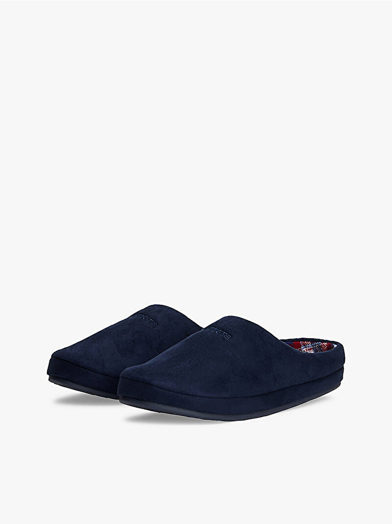 Erkek Hilfiger Check Ev Terliği Lacivert FM0FM05615DW5