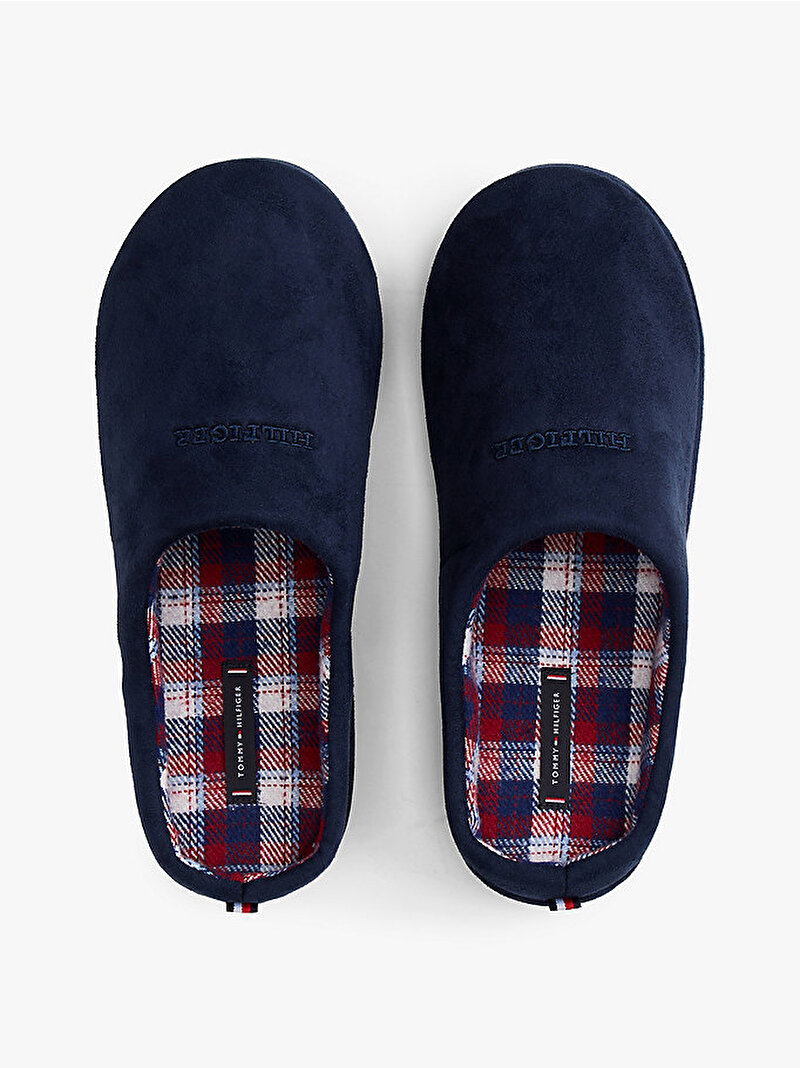 Erkek Hilfiger Check Ev Terliği Lacivert FM0FM05615DW5