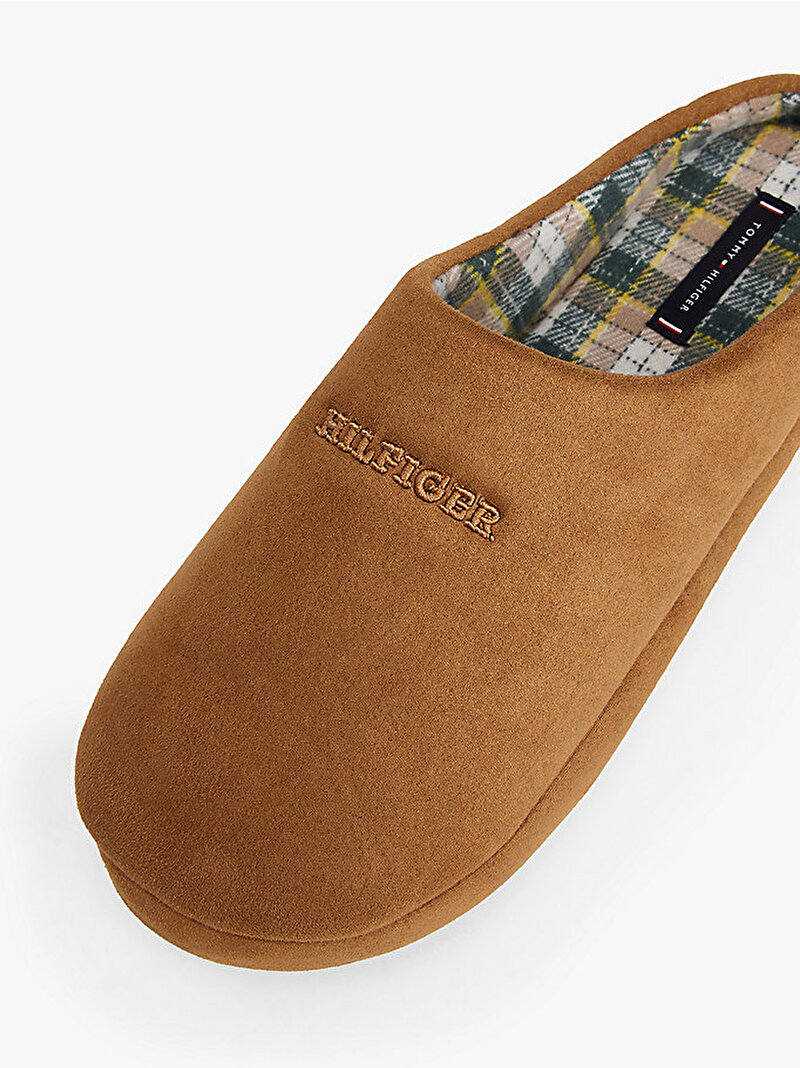 Erkek Hilfiger Check Ev Terliği Bej  FM0FM05615GWJ