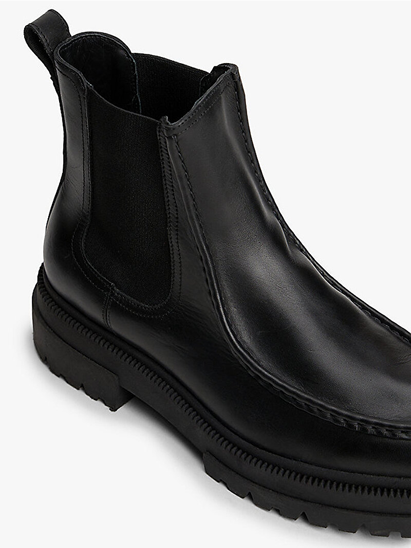 Erkek TH Chunky Dress Casual Bot Siyah FM0FM05763BDS