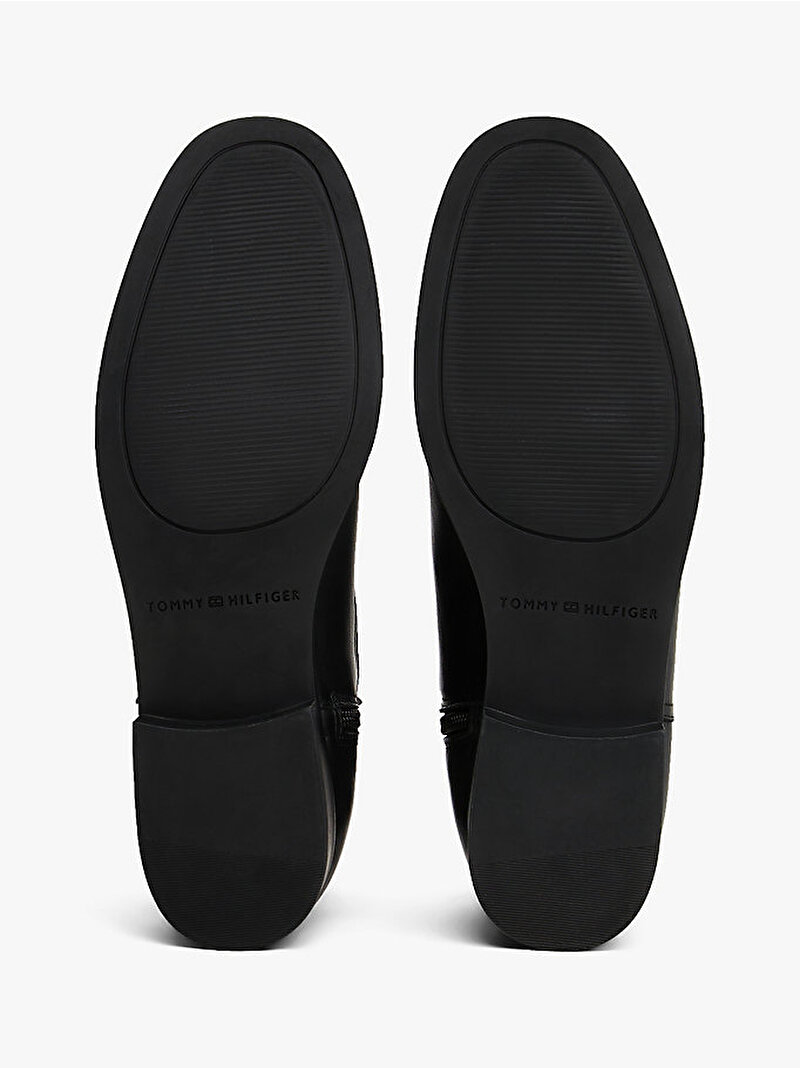 Kadın TH Buckle Riding Leather Bot Siyah FW0FW08781BDS