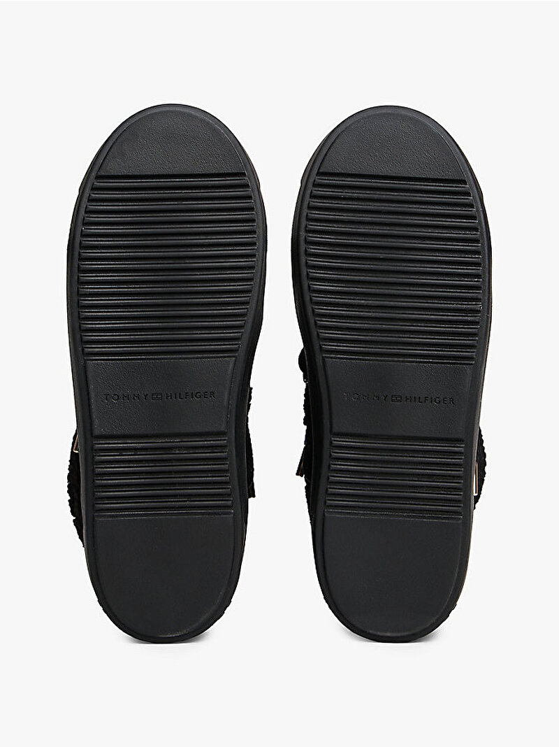 Kadın Fauux Shearling Kar Botu Siyah FW0FW08788BDS