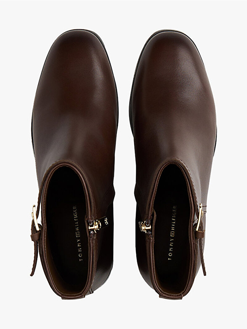 Kadın TH Buckle Riding Mid Bot Kahverengi FW0FW08859GV0