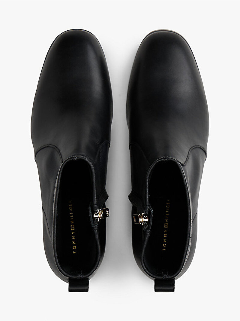 Kadın TH Stretch Leather Bot Siyah FW0FW08860BDS