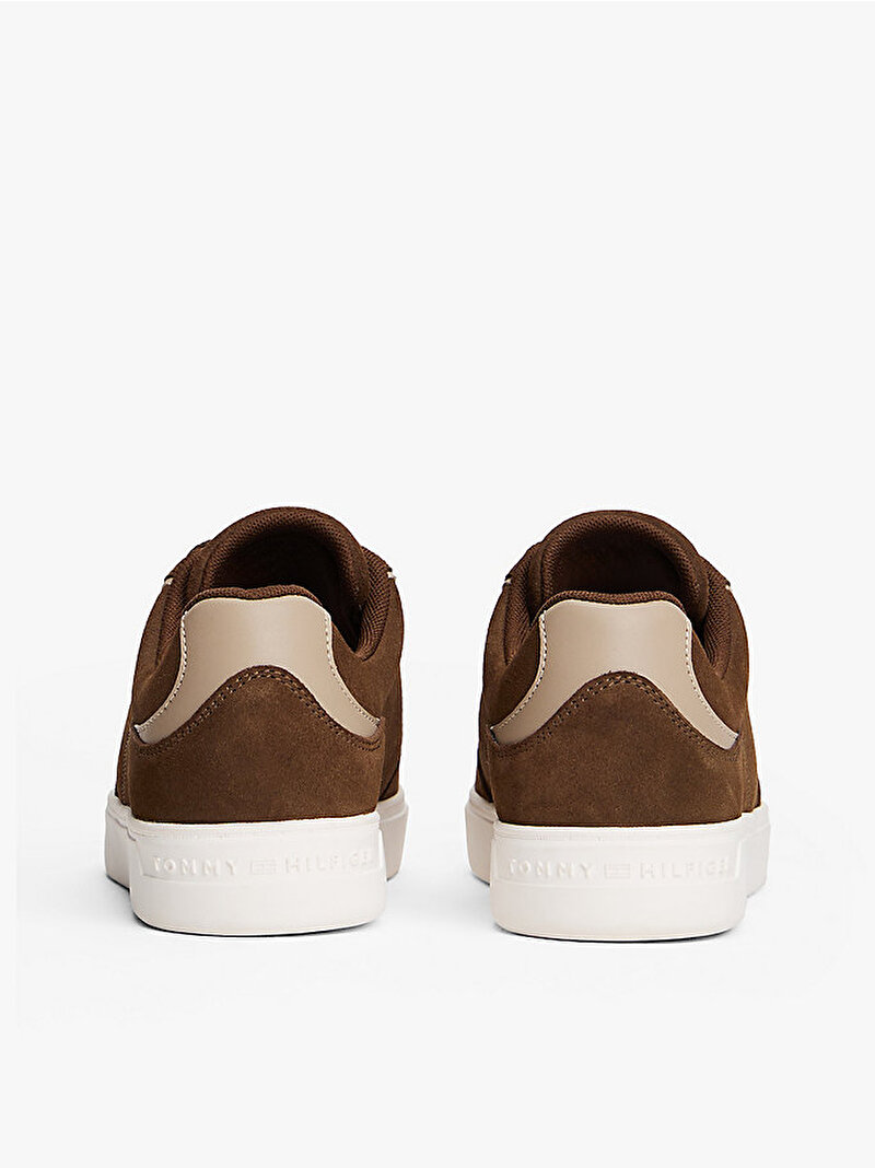 Kadın Casual Suede Sneaker Kahverengi FW0FW09050GV0