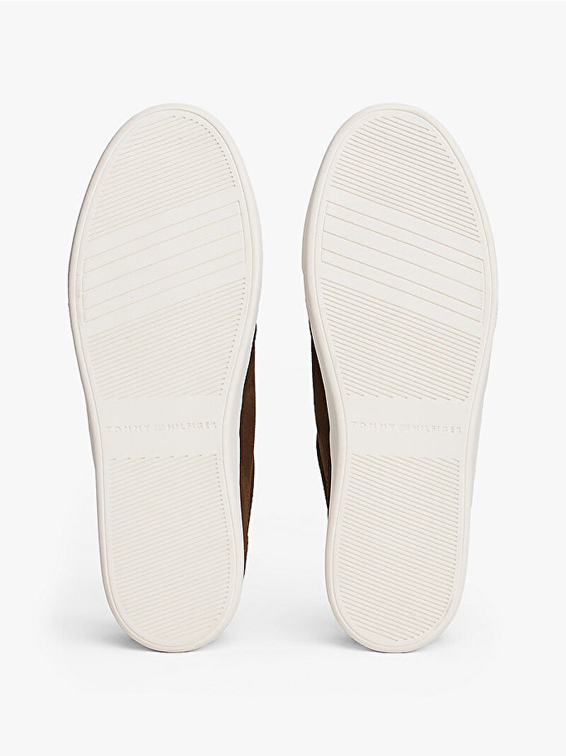 Kadın Casual Suede Sneaker Kahverengi FW0FW09050GV0