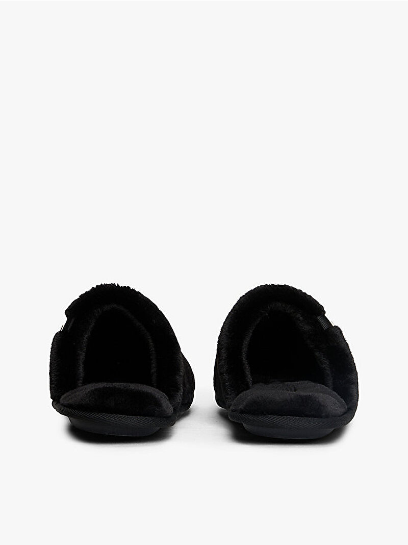 Kadın TH Suni Kürk Ev Terliği Siyah FW0FW09061BDS