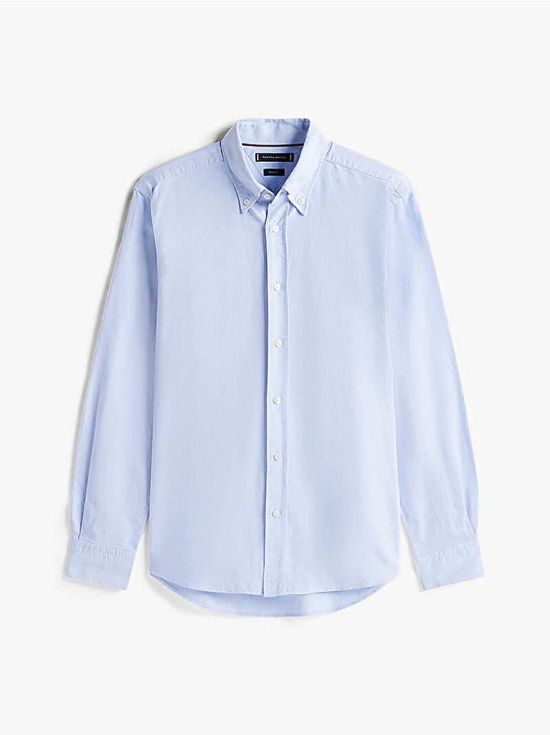 Erkek Dc Button Down Oxford Gömlek Mavi  MW0MW39754C3Q