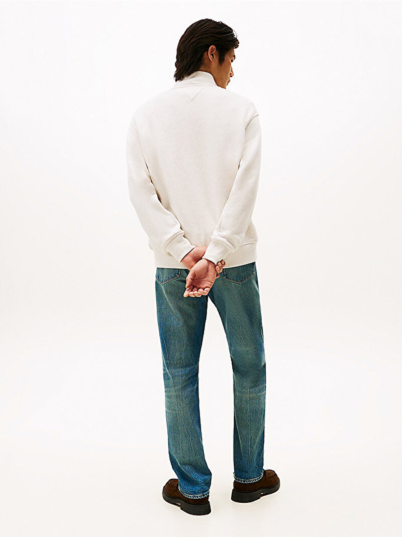 Erkek Premium Essential Sweatshirt Bej  MW0MW40080AFL