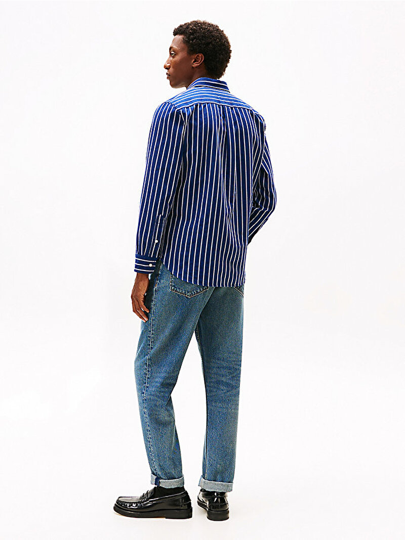 Erkek Heritage Oxford Gömlek Mavi  MW0MW404640A4