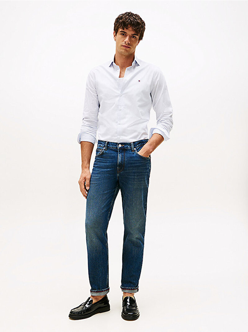 Erkek Pop Stch Ben Gömlek Mavi  MW0MW405250A4