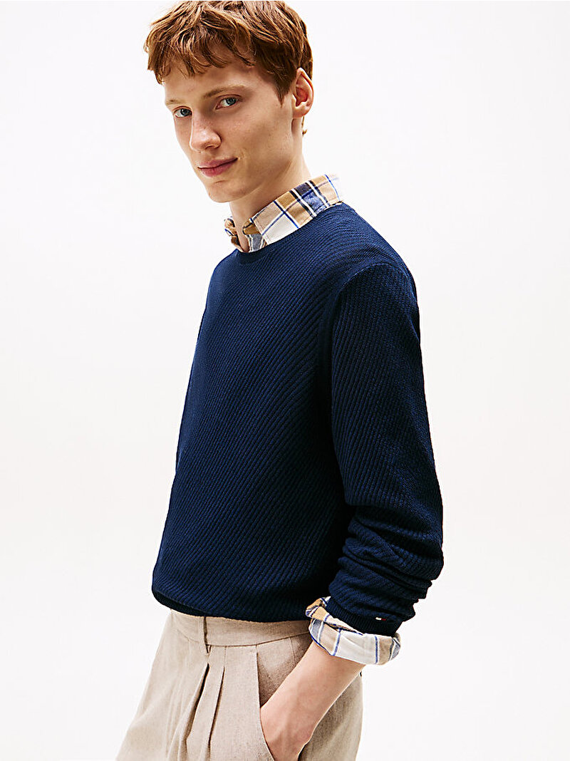 Erkek Tech Structure Kazak Lacivert MW0MW40904DW5