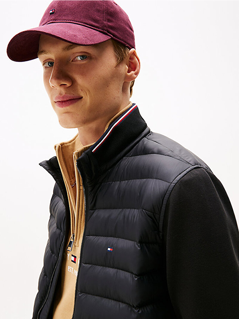 Erkek Mix Media Essential Sweatshirt Siyah MW0MW41329BDS