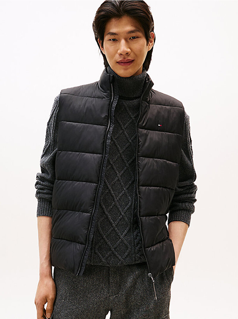 Erkek Mid Weight Yelek Siyah MW0MW41981BDS