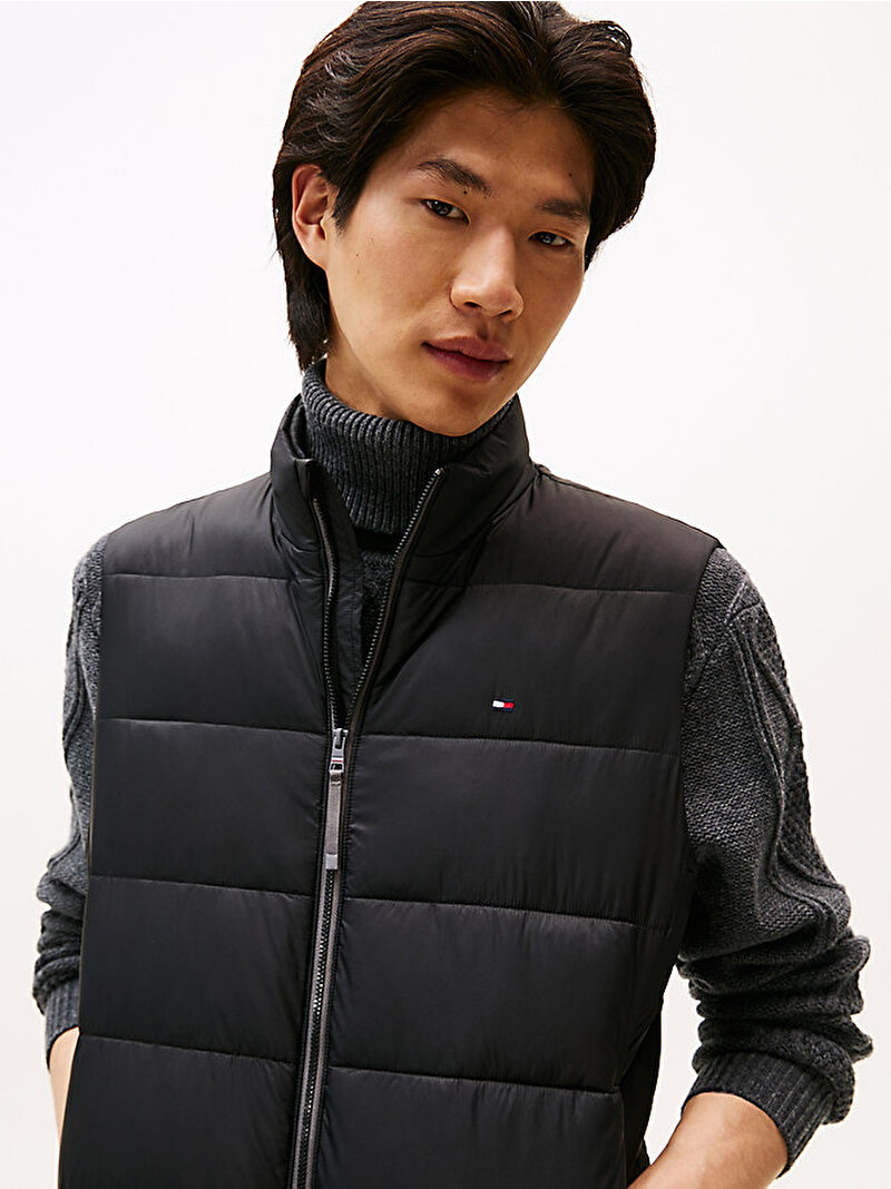 Erkek Mid Weight Yelek Siyah MW0MW41981BDS