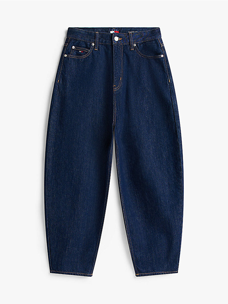 Kadın Jeanie Balloon Jean Pantolon Lacivert DW0DW222061BK