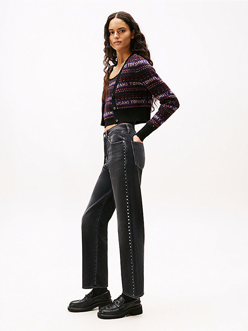 Kadın Layla Slim Jean Pantolon Siyah DW0DW215151BZ