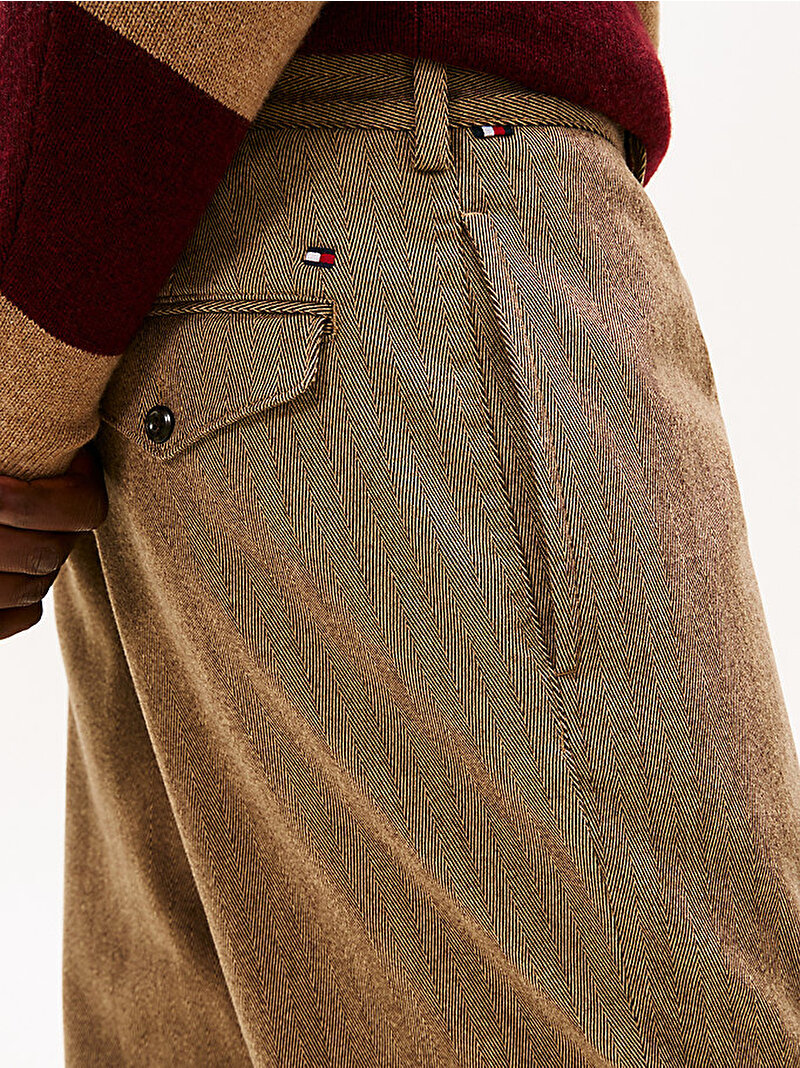 Erkek Murray 1Plt Brushed Pantolon Bej  MW0MW420730F8