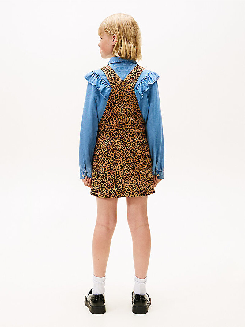 Kız Çocuk Dungaree Denim Elbise Çok renkli KG0KG090141CD