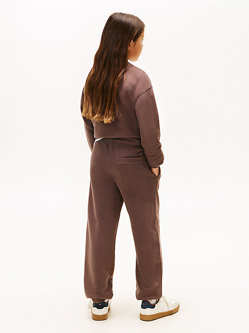 Çocuk Unisex Mini Corp Eşofman Altı Kahverengi KS0KS00662GW1