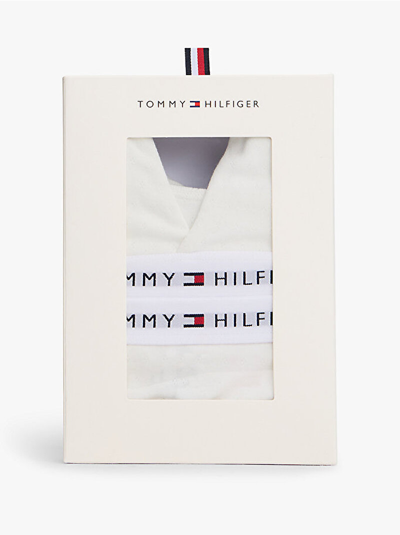 Kız Çocuk Pointelle Sütyen Bikini Külot Set Ekru UG0UG00812YBL